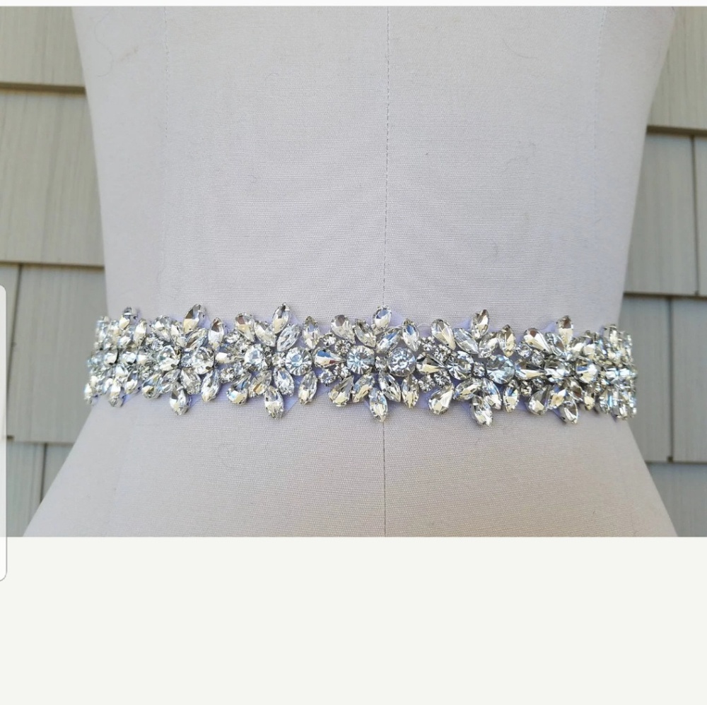 Diamond/Crystal Wedding Belt/Sash
